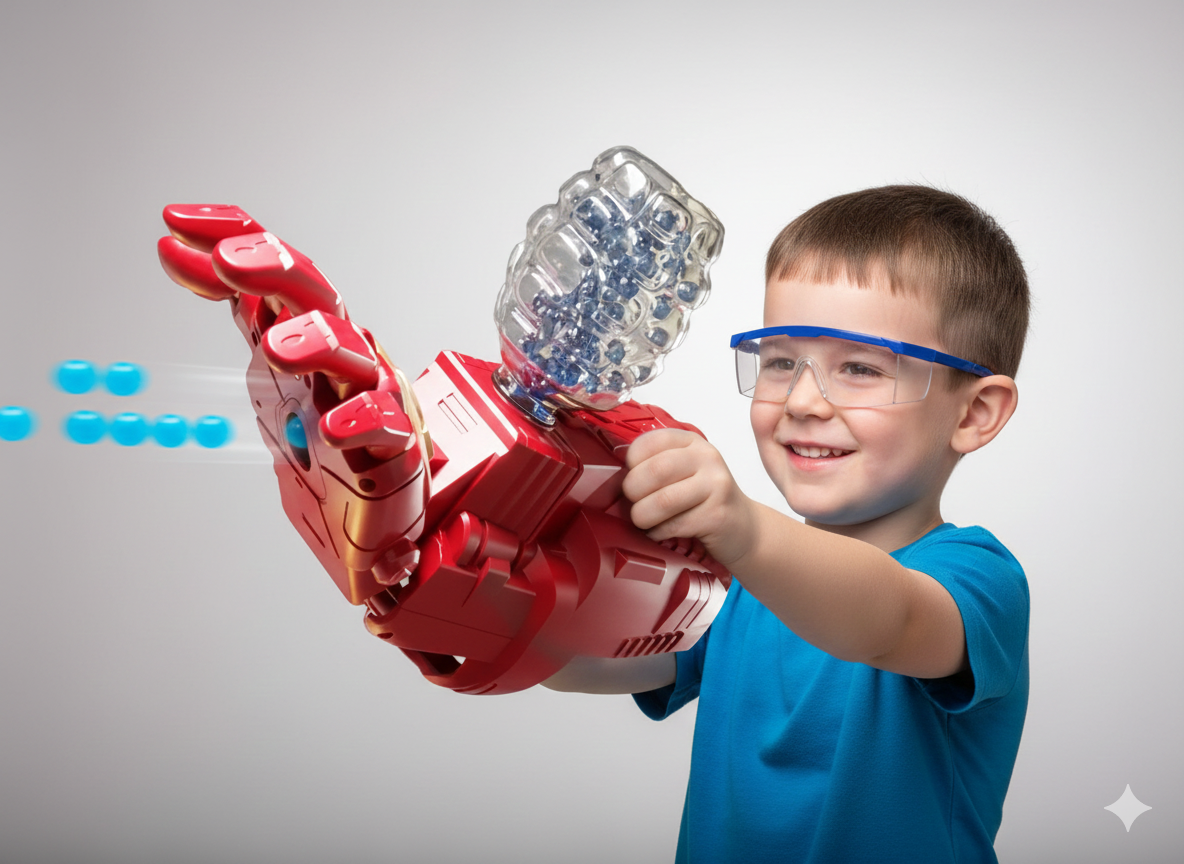 BRAZO DE HIDROGEL IRON MAN